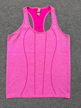 Ebb & Flow Pink Racerback Active Tank Top